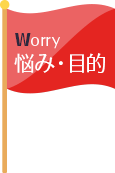Worry 悩み 目的